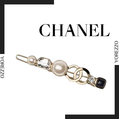 haarspeld chanel|chanel hair clips.